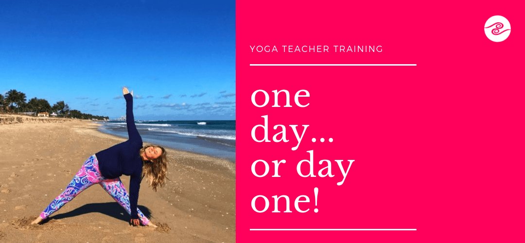 santosha yoga teacher training student yoga on beach