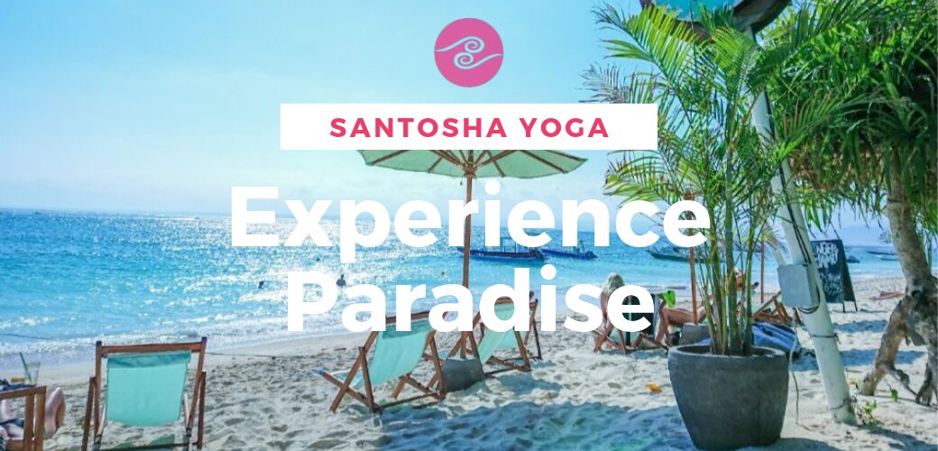 santosha yoga training location beach nusa lembongan